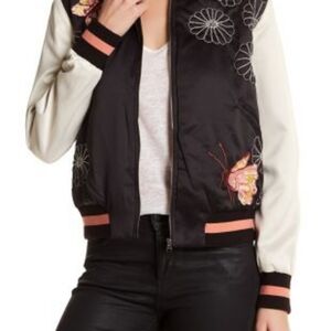 MAX STUDIO BUTTERFLY BOMBER JACKET size XL